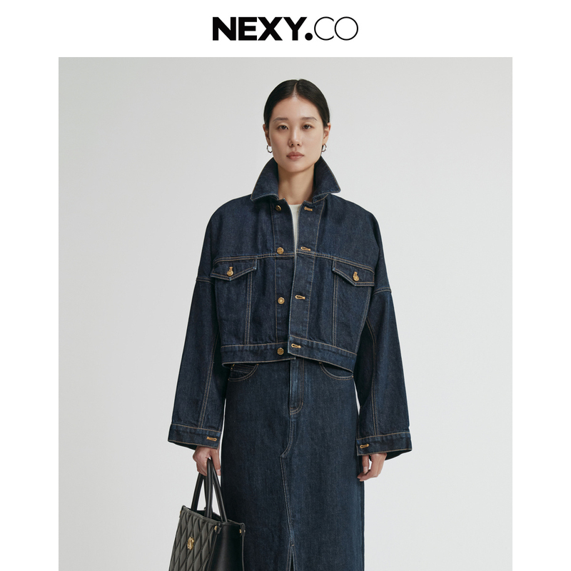 【丽公主专属】NEXY.CO/奈蔻牛仔外套（水洗产品）XC00280P7