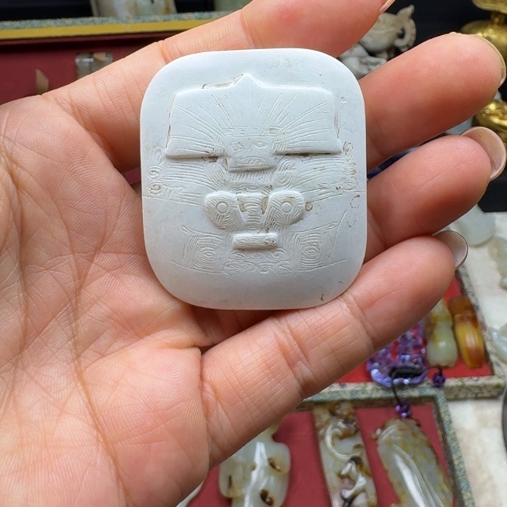 用***5手链未镶嵌和田玉（糖玉）