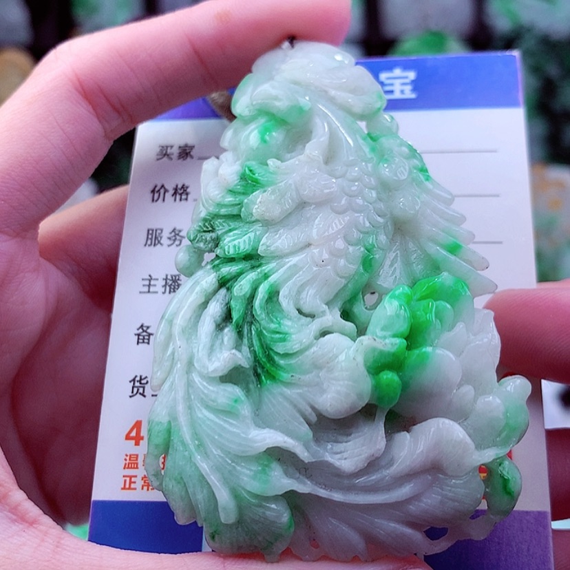 【闪购商品】翡翠颈饰未镶嵌挂件