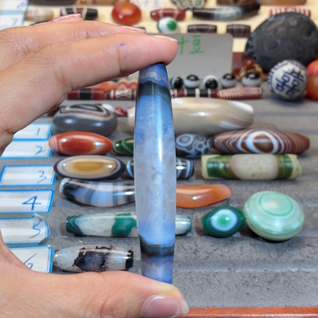 酒***仙玛瑙/玉髓合金颈饰