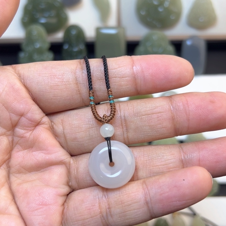 和田玉吊坠(不含链)未镶嵌