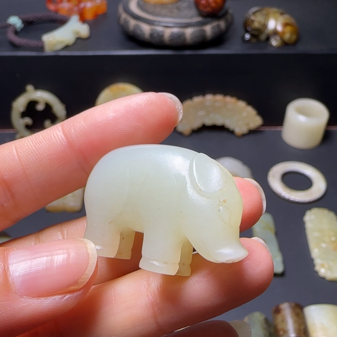 和田玉吊坠(不含链)未镶嵌