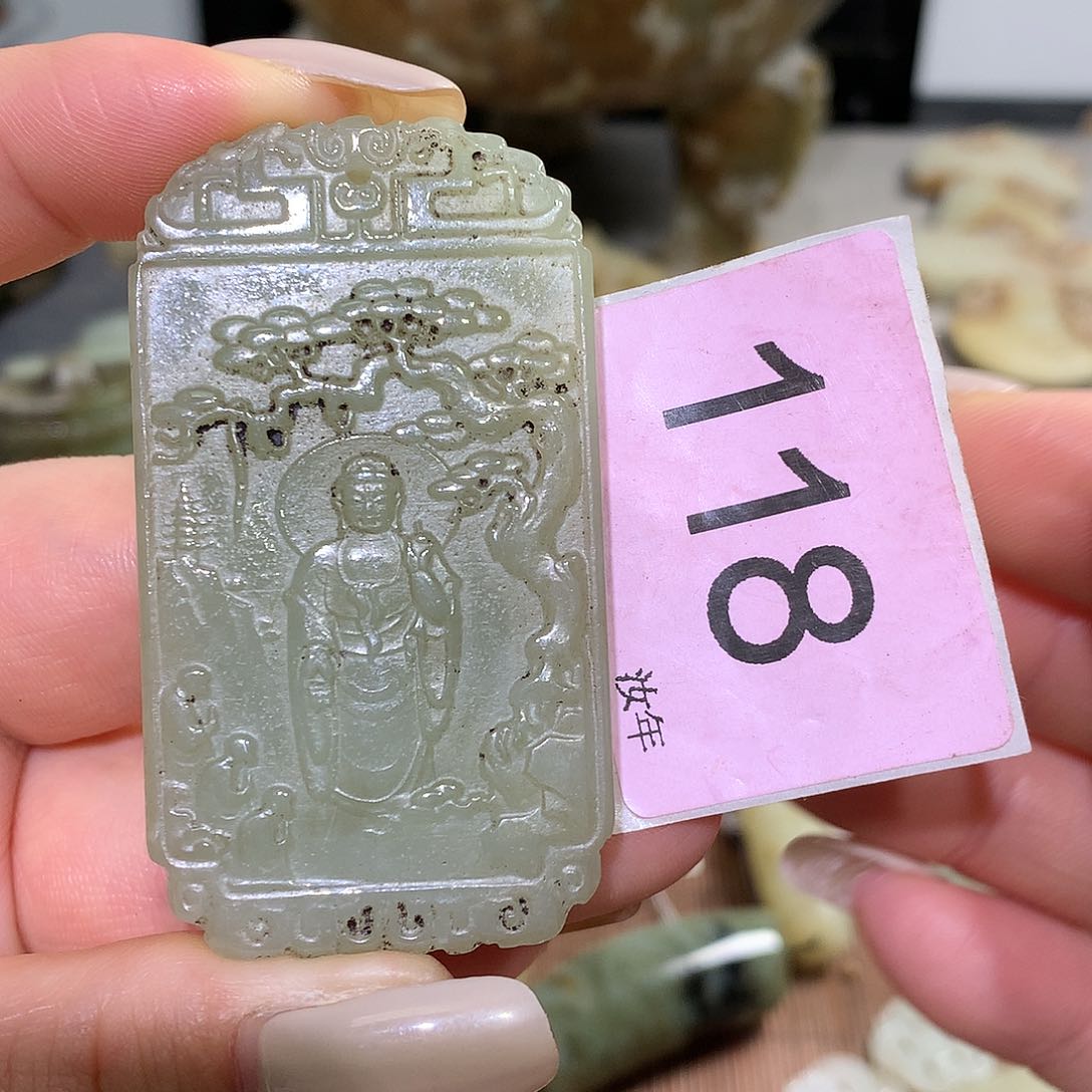 颈饰未镶嵌和田玉