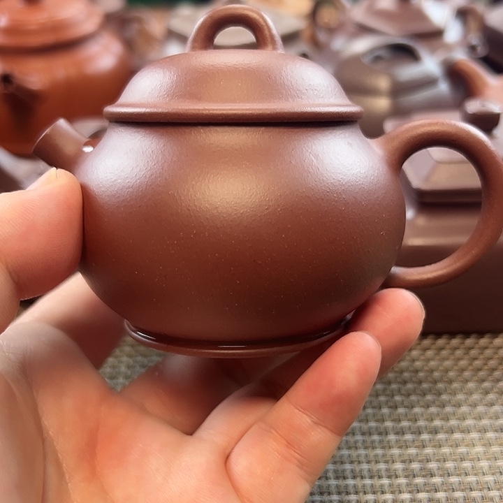 茶壶紫砂紫砂壶半手工