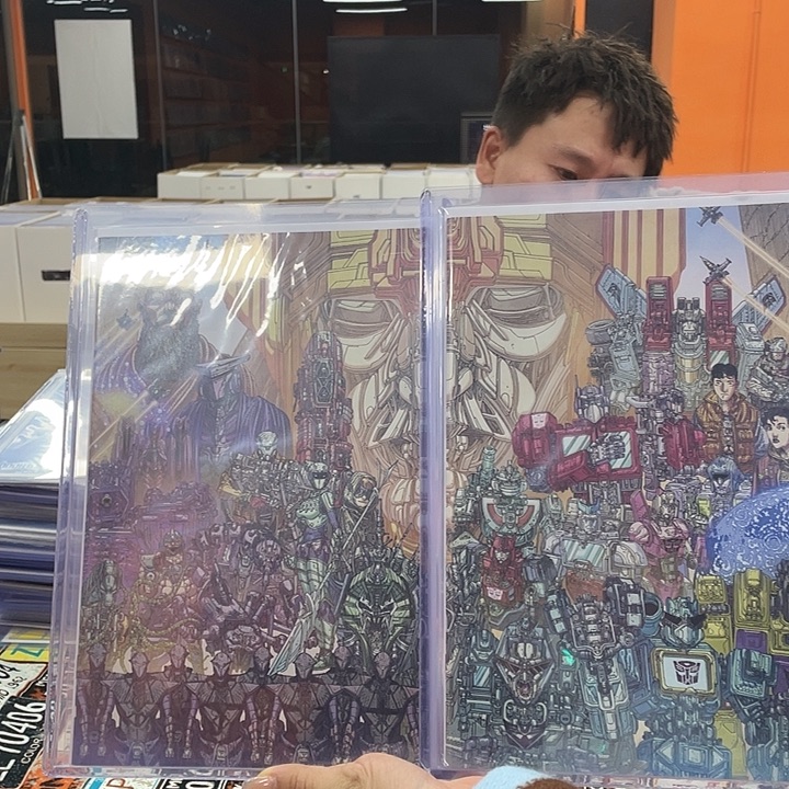 纸变形金刚全员对刊