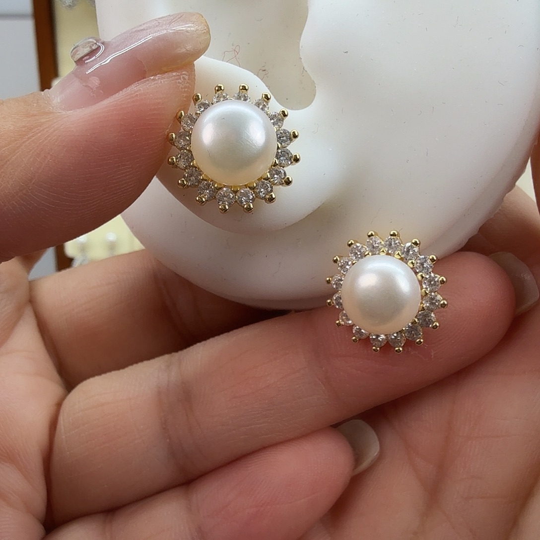 耳饰淡水珍珠未镶嵌