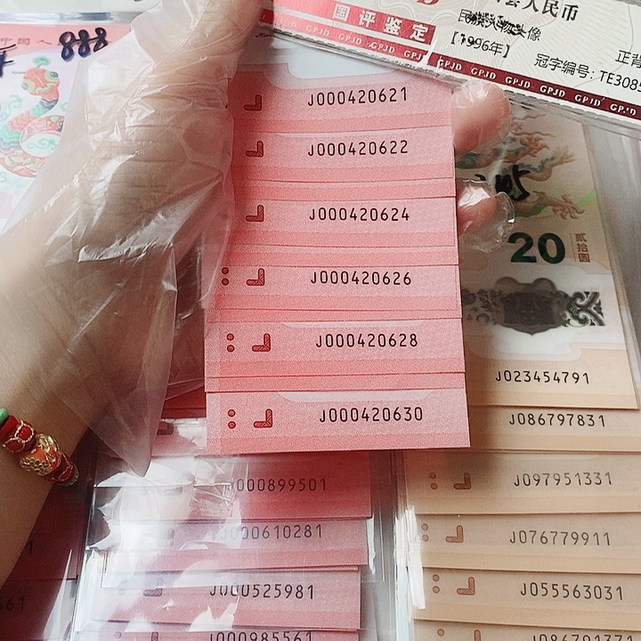 塑料蛇钞标十000420621小司令全偶