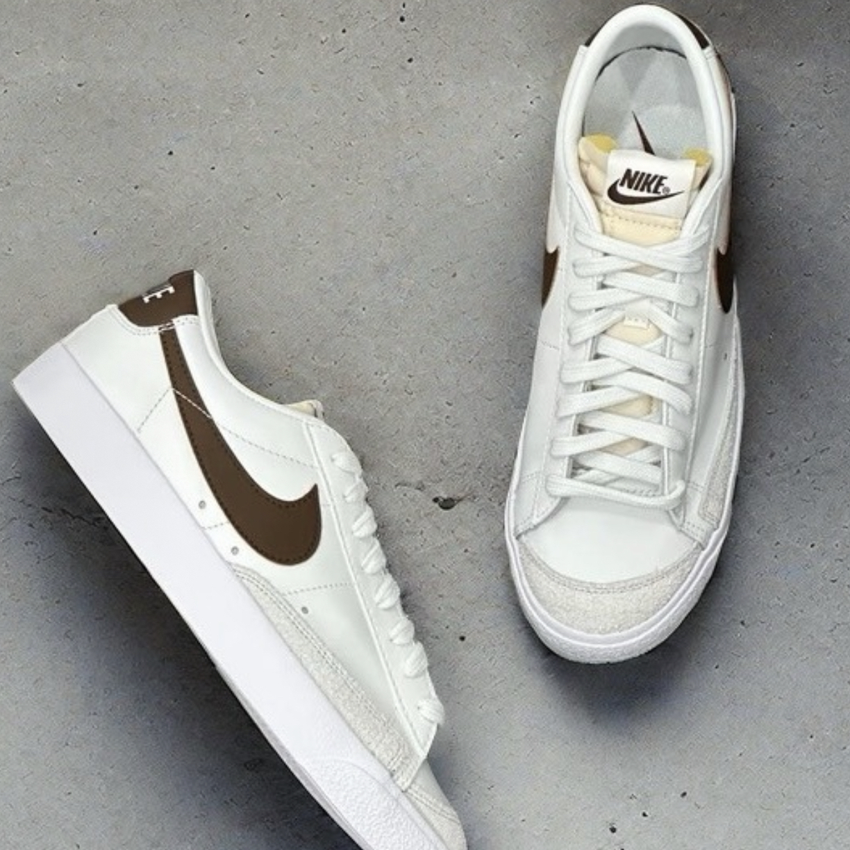 Nike Blazer Low '77 AUTOCLAVE时尚 低帮 生活休闲鞋 男款 白