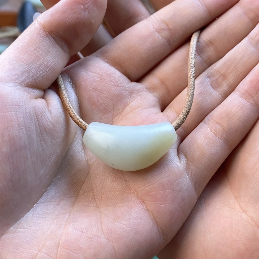 和田玉颈饰未镶嵌s****w定制