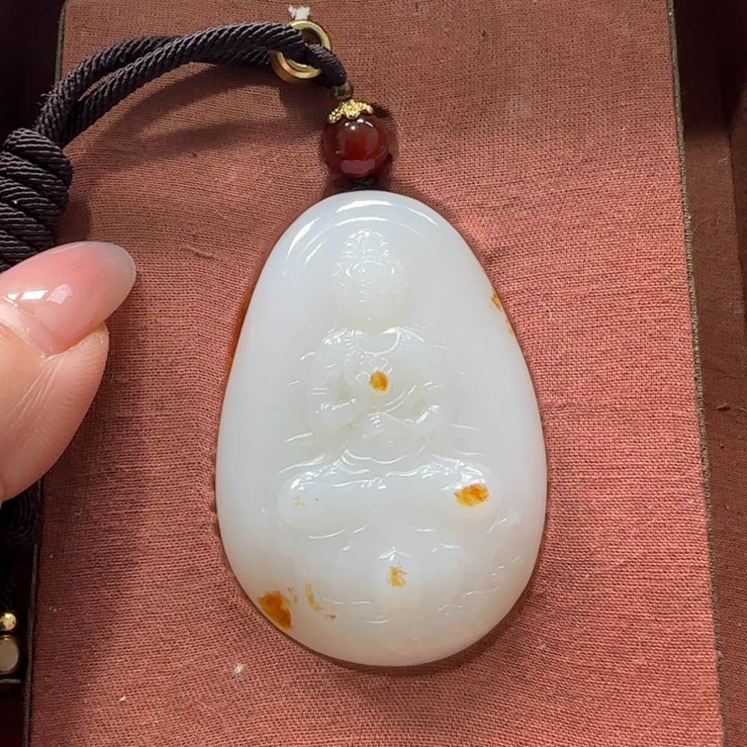 和田玉挂件未镶嵌