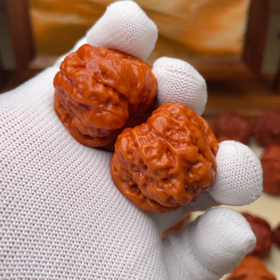 文玩核桃把件蛤蟆 33