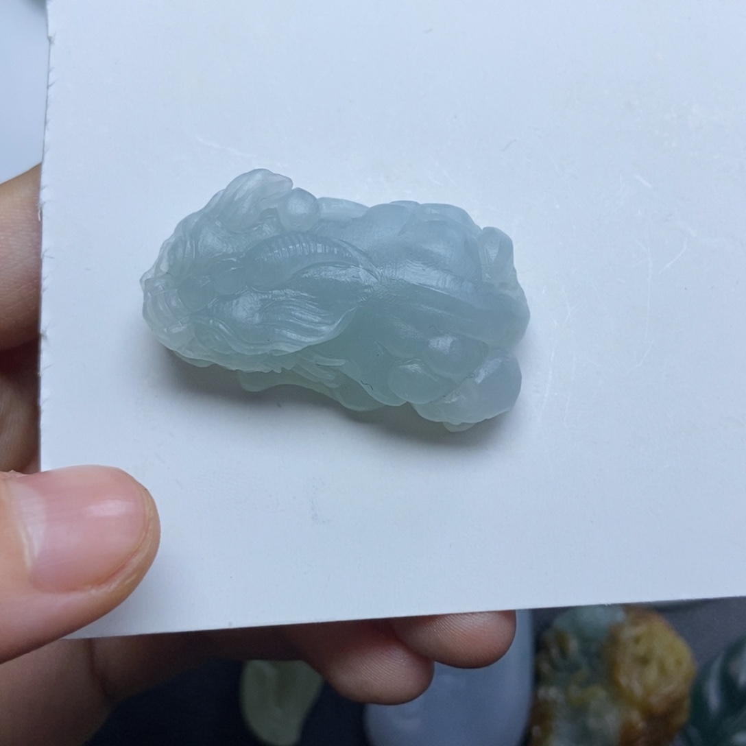 未镶嵌定制翡翠貔貅