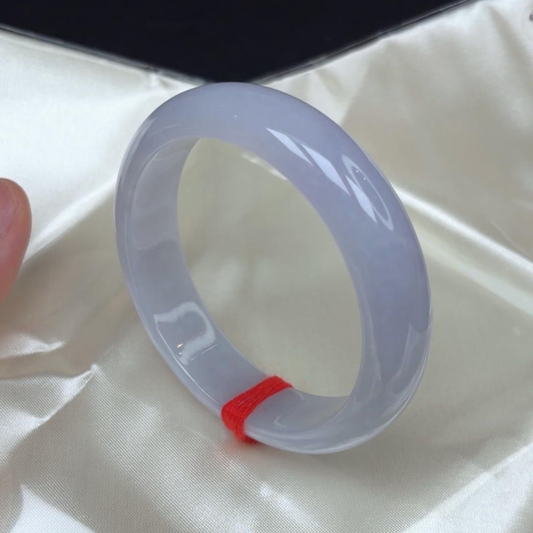 翡翠未镶嵌手镯紫罗兰翡翠手镯