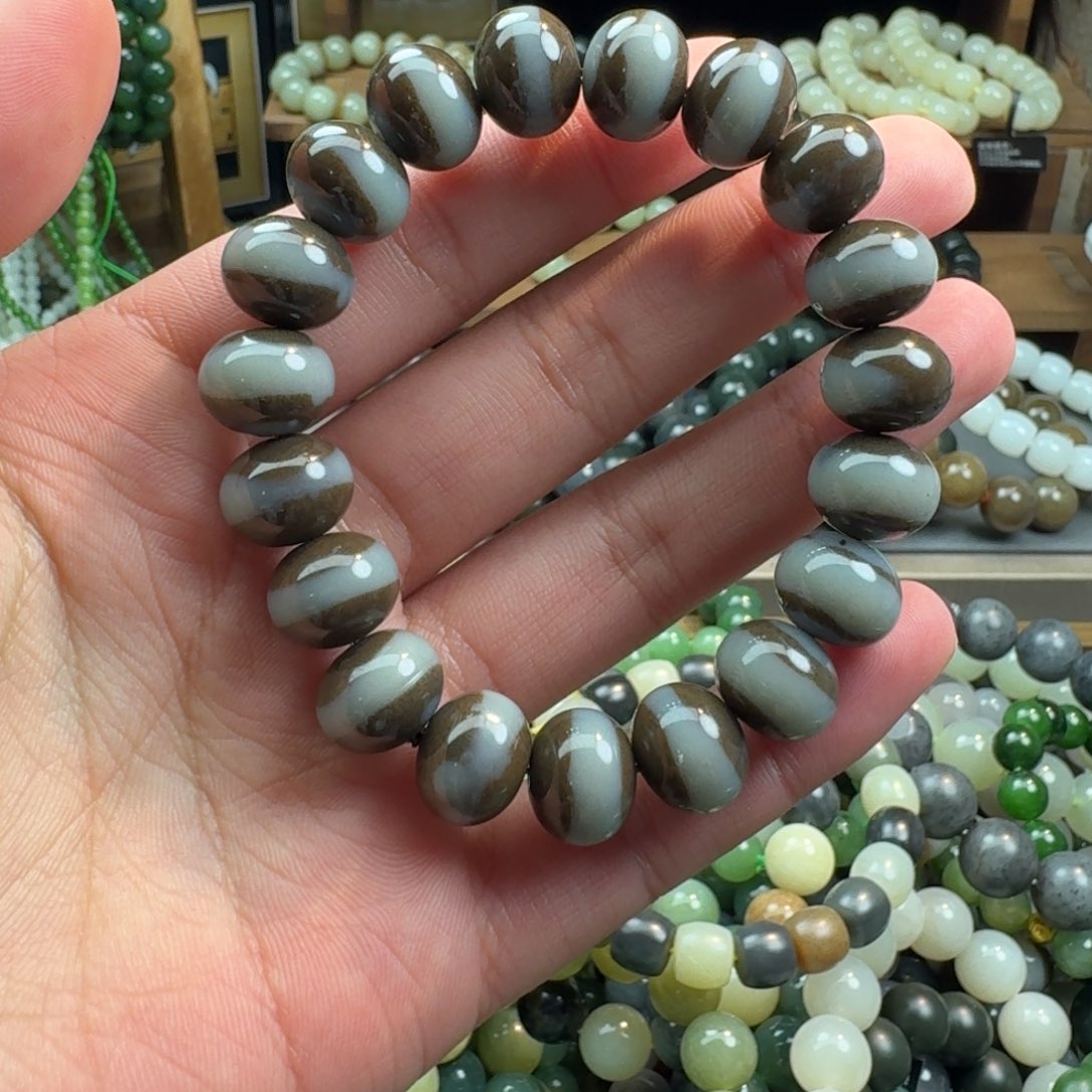 和田玉手链未镶嵌