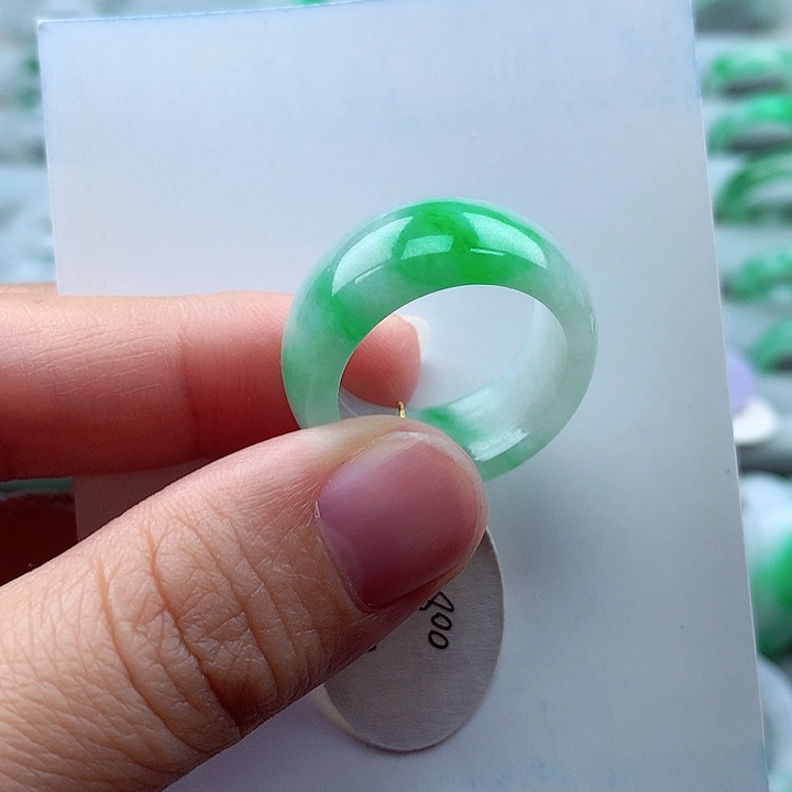 【闪购商品】未镶嵌戒指翡翠18.19号