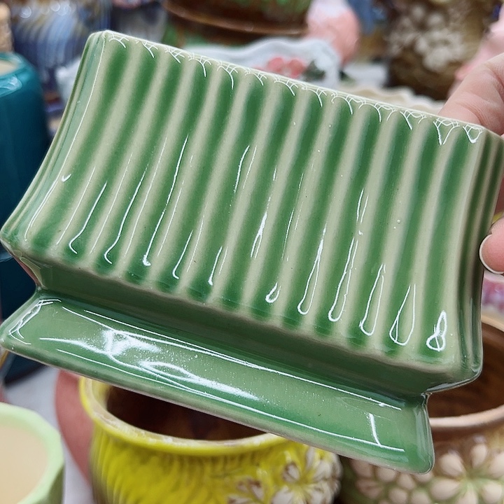 多肉绿植陶瓷花盆9.9包邮，有孔