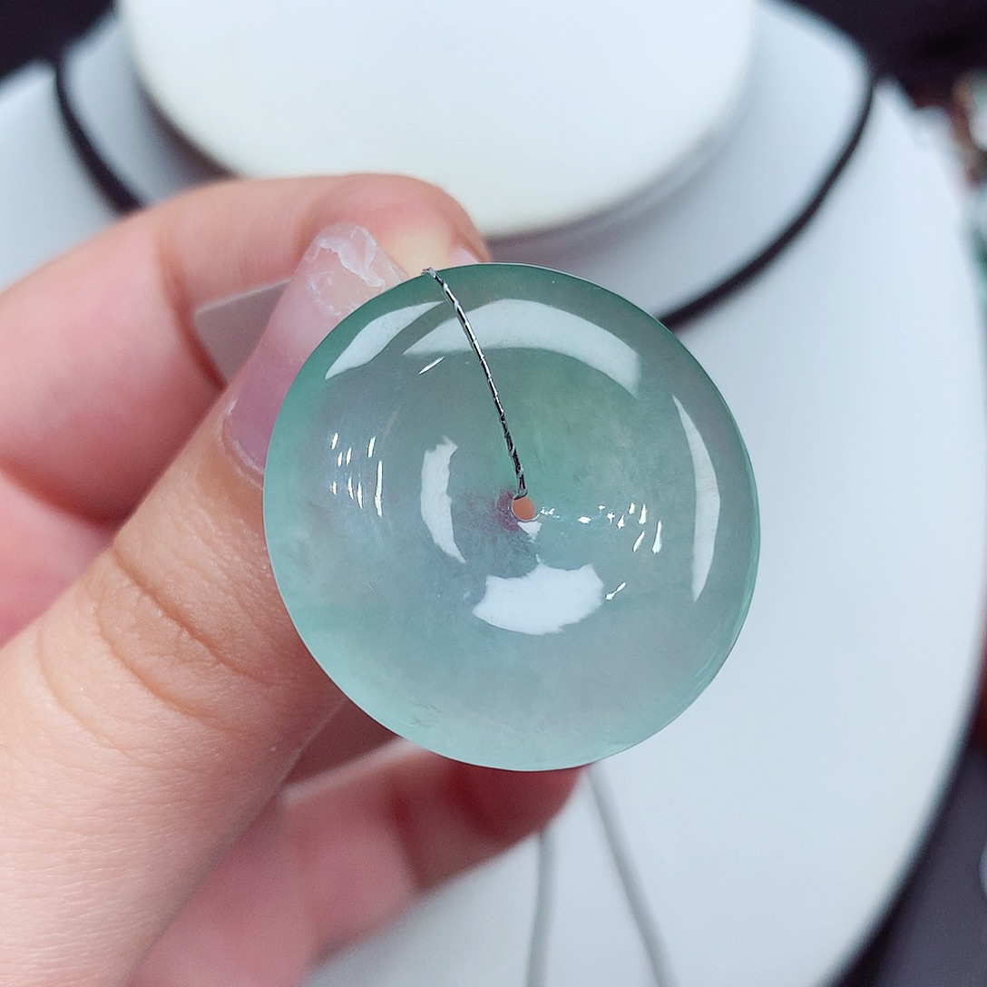 颈饰未镶嵌翡翠翡翠23，28.1/5.5