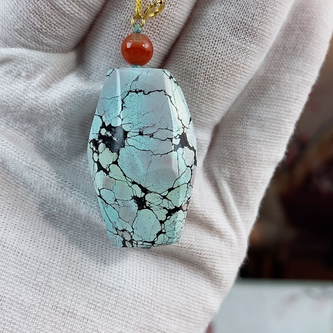 绿松石珠宝奇石未镶嵌