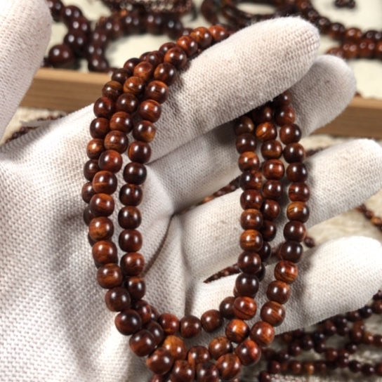 黄花梨/降香黄檀海南黄花梨6*6老型珠