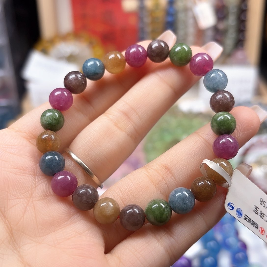 水晶手链未镶嵌碧玺8