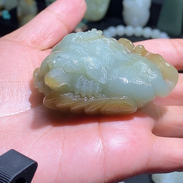 和田玉把件未镶嵌