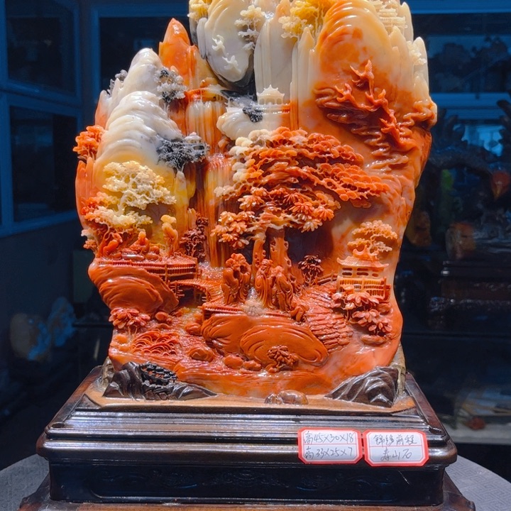 寿山石用****2寿山石雕刻艺术品