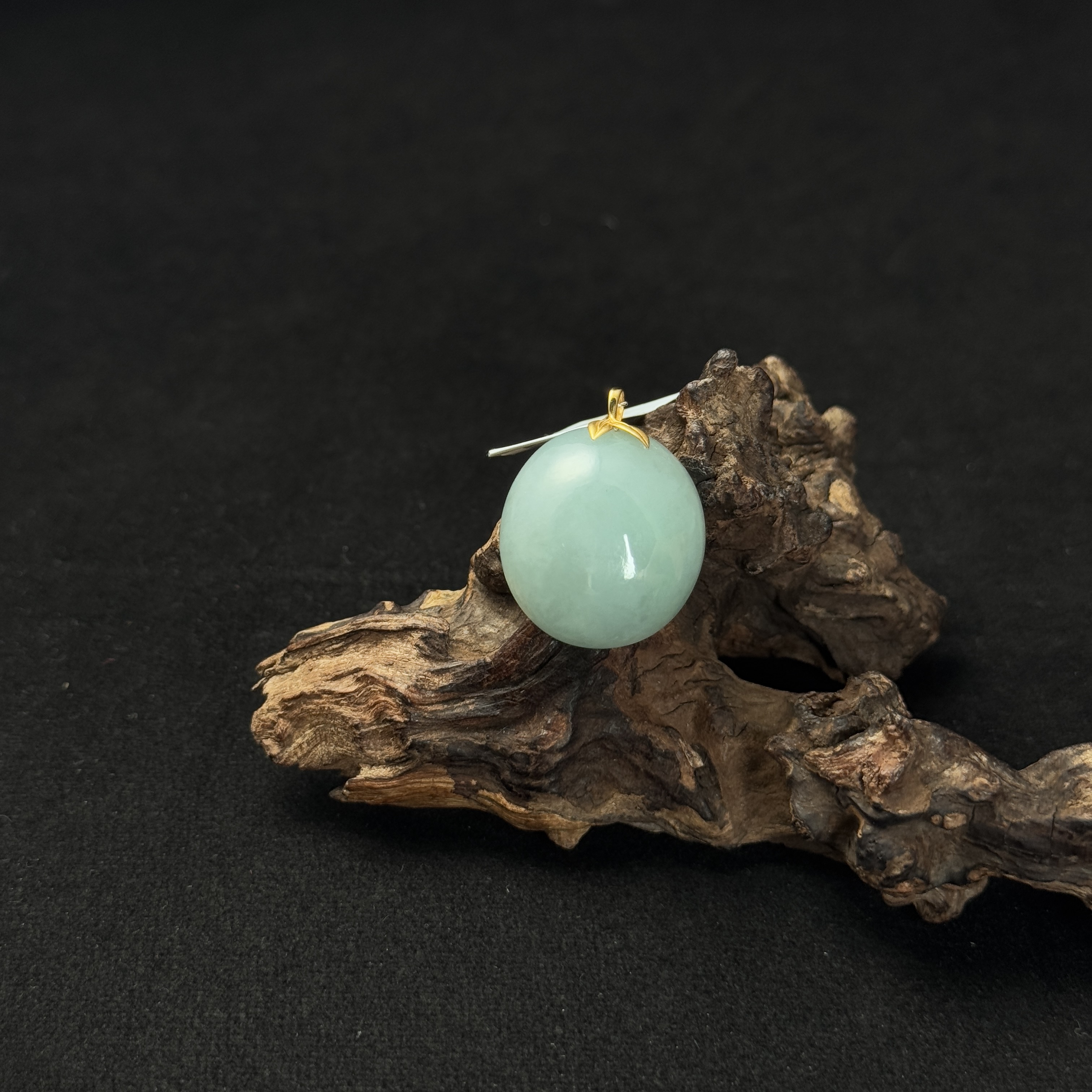 【诚翠拍品第一百一期午】翡翠20吊坠FLQ30031金