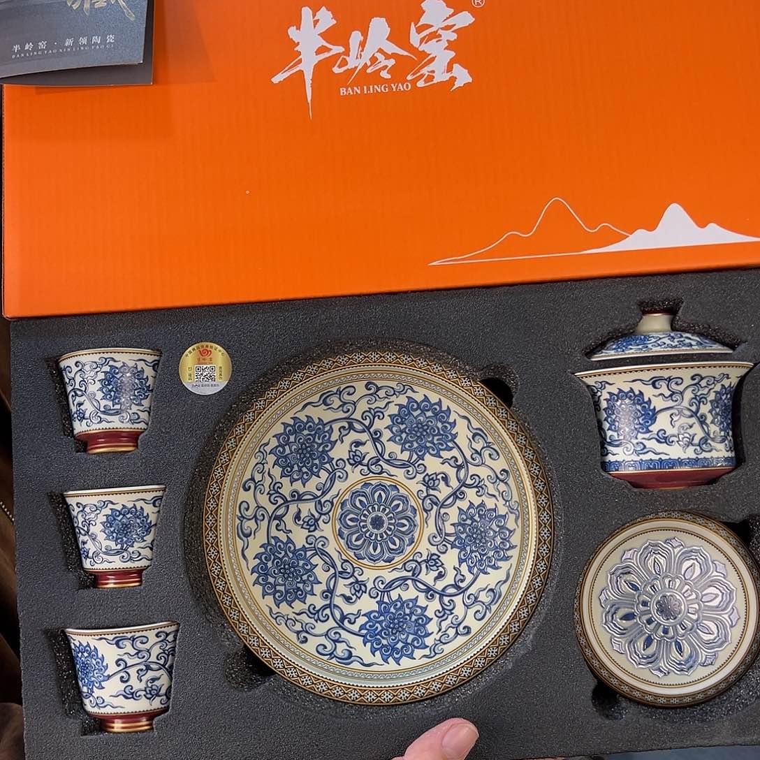 盖碗很漂亮我很喜欢