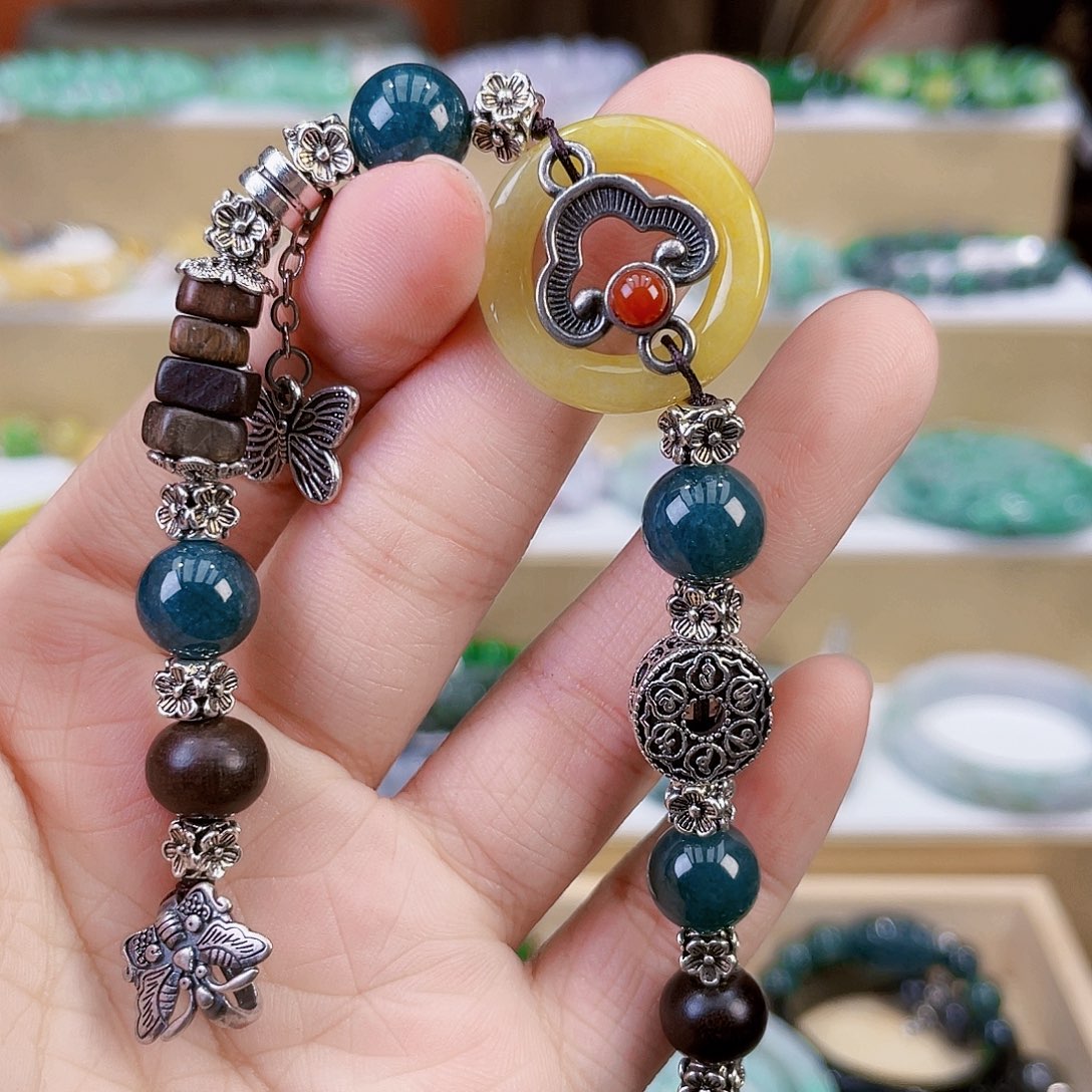 翡翠未镶嵌手链手链