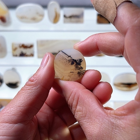 【闪购商品】玛瑙/玉髓珠宝半成品未镶嵌