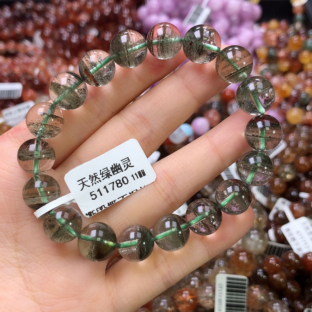 水晶手链未镶嵌，