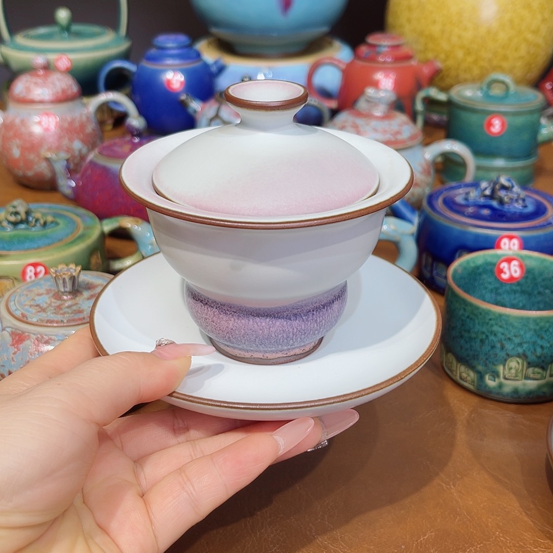 瓷片禹州钧瓷艺术作品