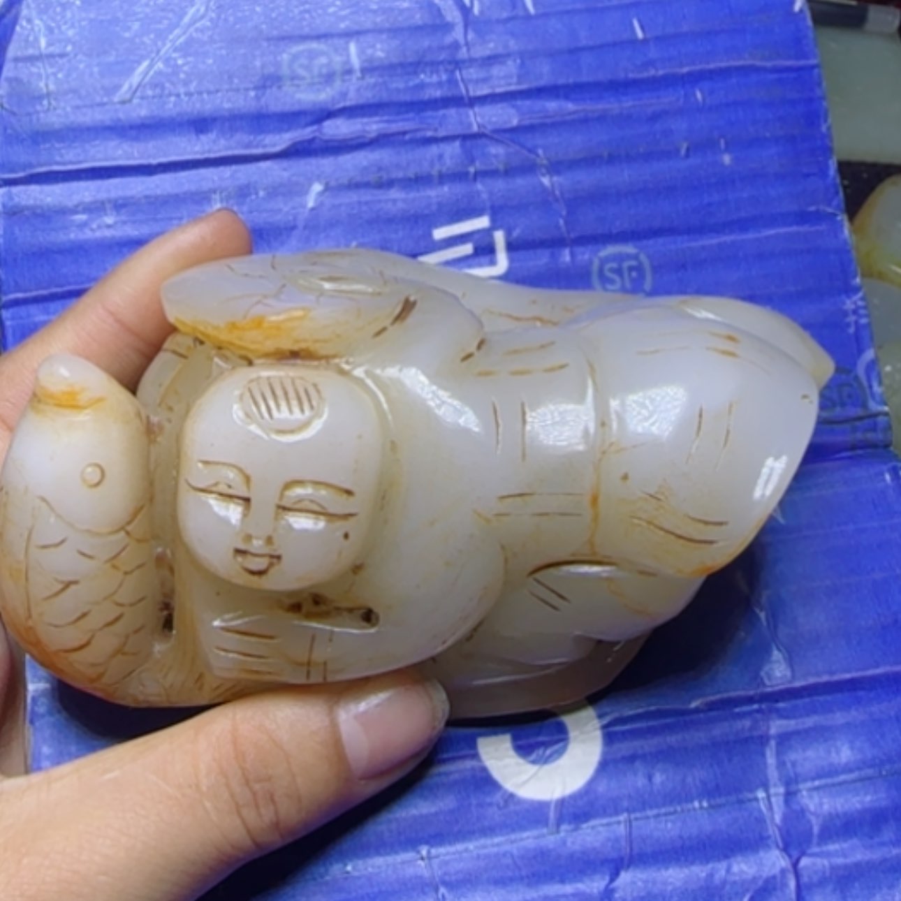 【闪购商品】和田玉把件未镶嵌东****泽