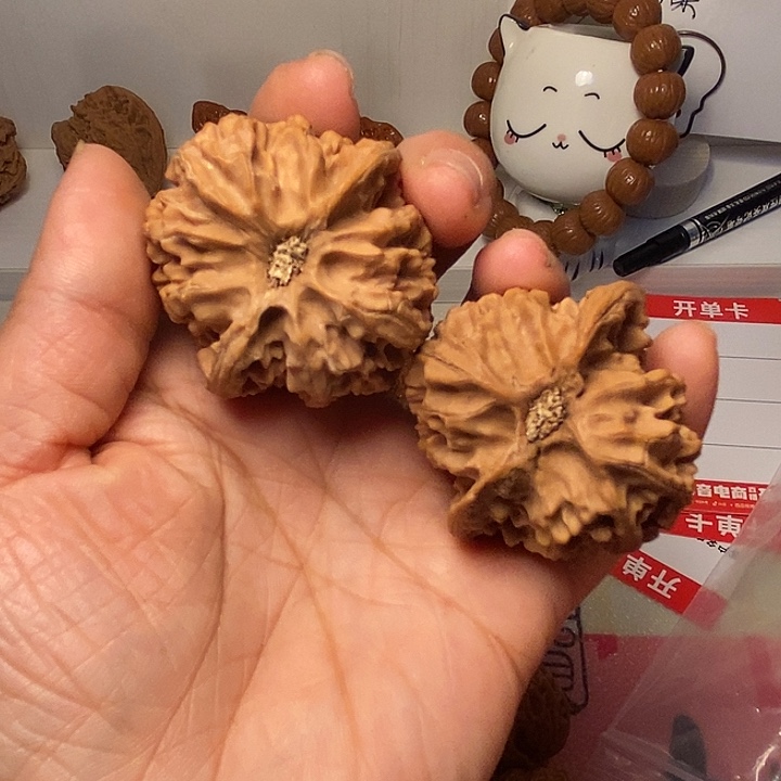 汉***室文玩核桃把件苹果苹果元
