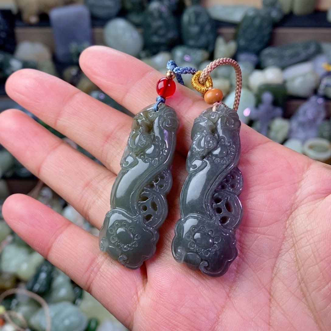 和田玉颈饰未镶嵌单个