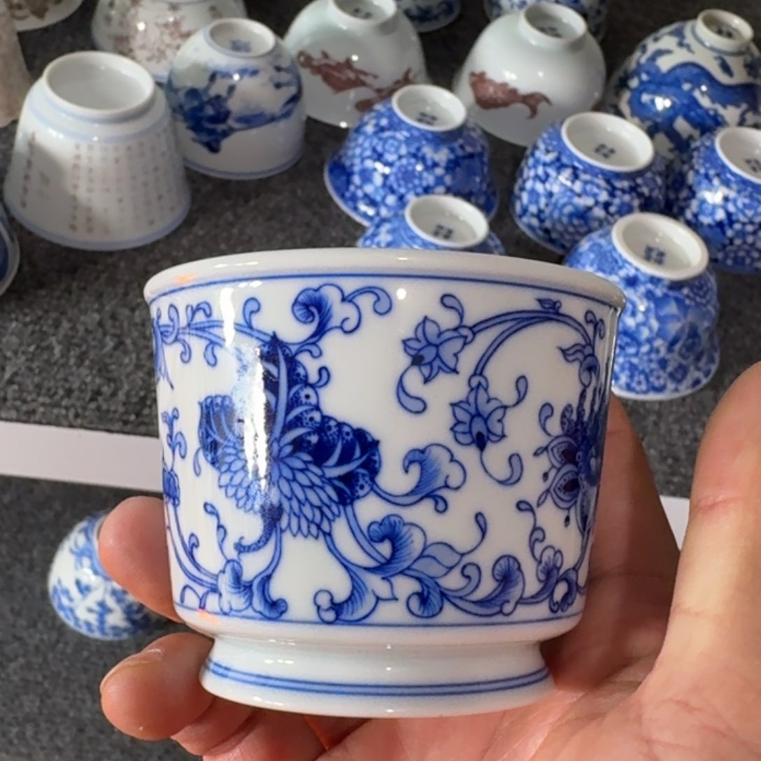 杯子景德镇陶瓷艺术品77899