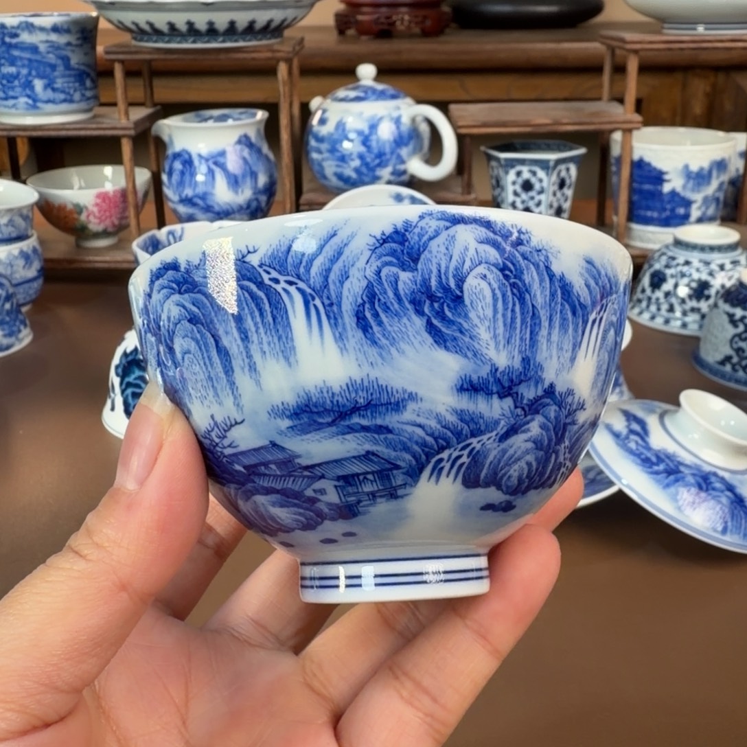 景德镇陶瓷手工手绘