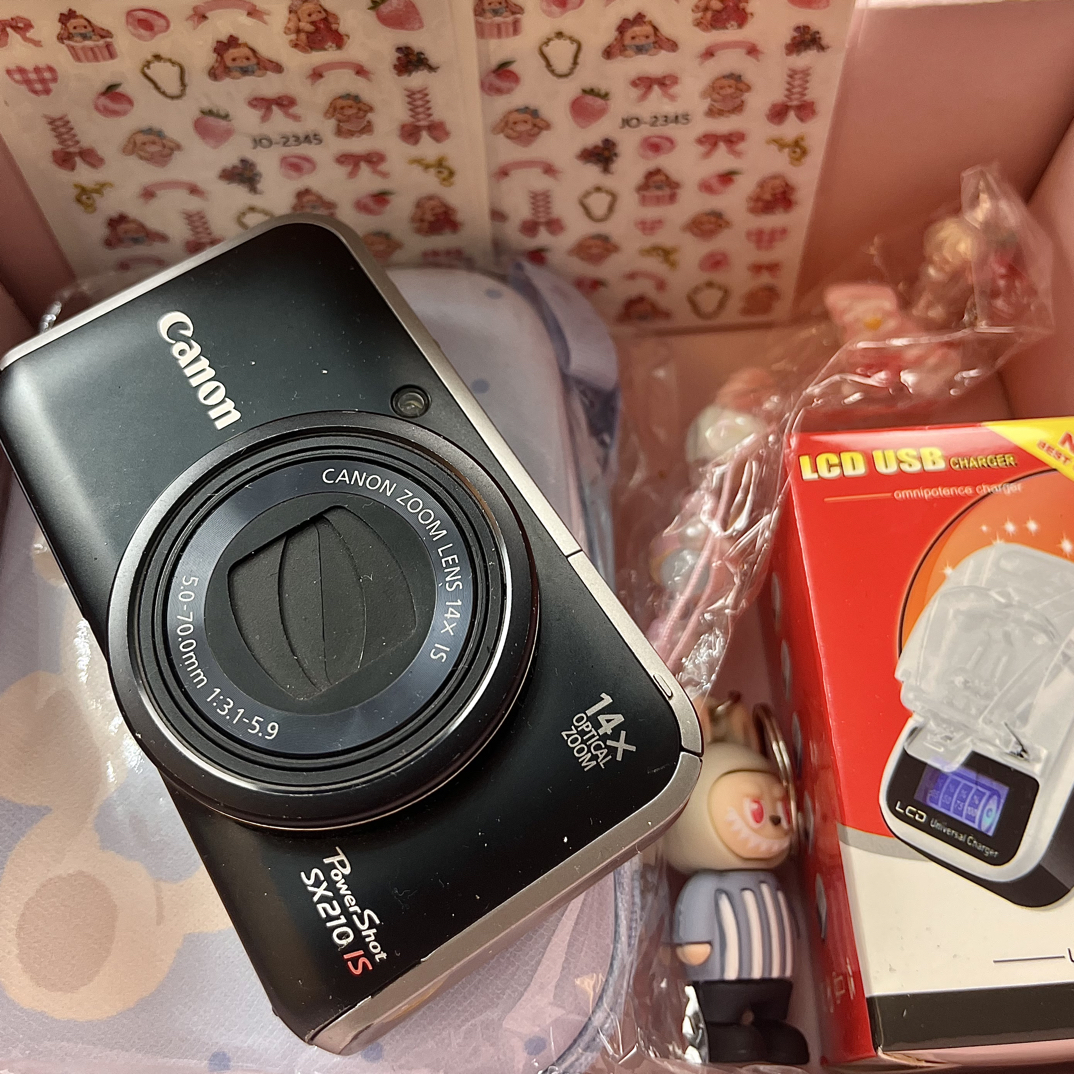 95新 佳能 sx210 小长焦适合人景模式多