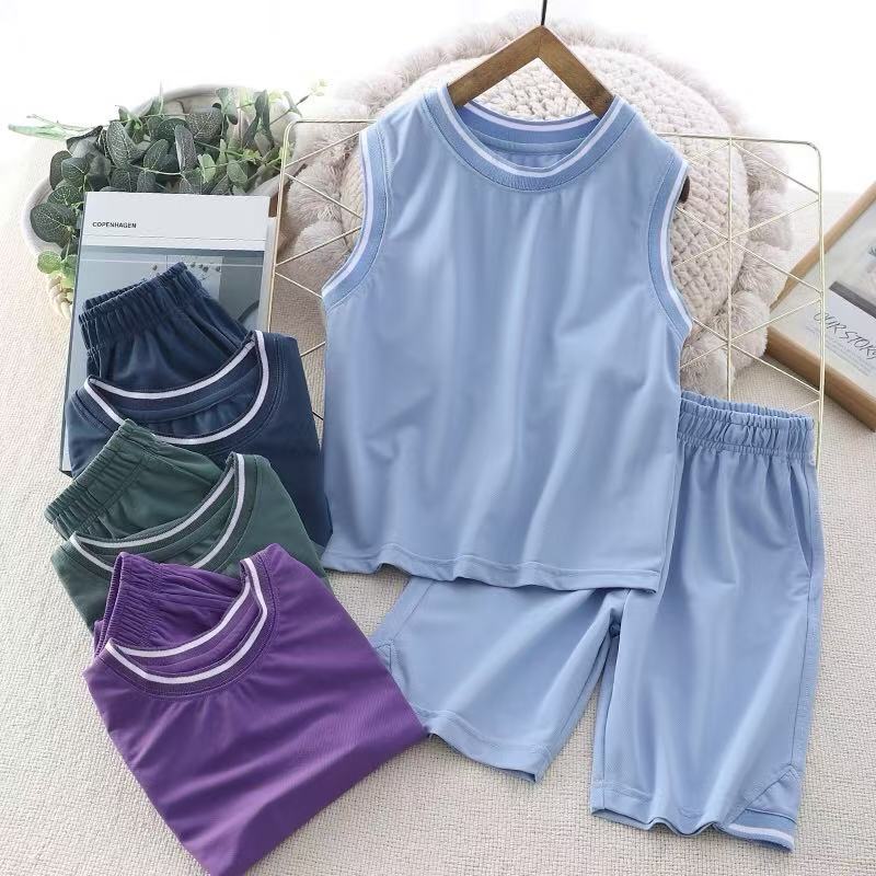 PPPD 儿童夏季 运动速篮球套装 背心短裤 XT10