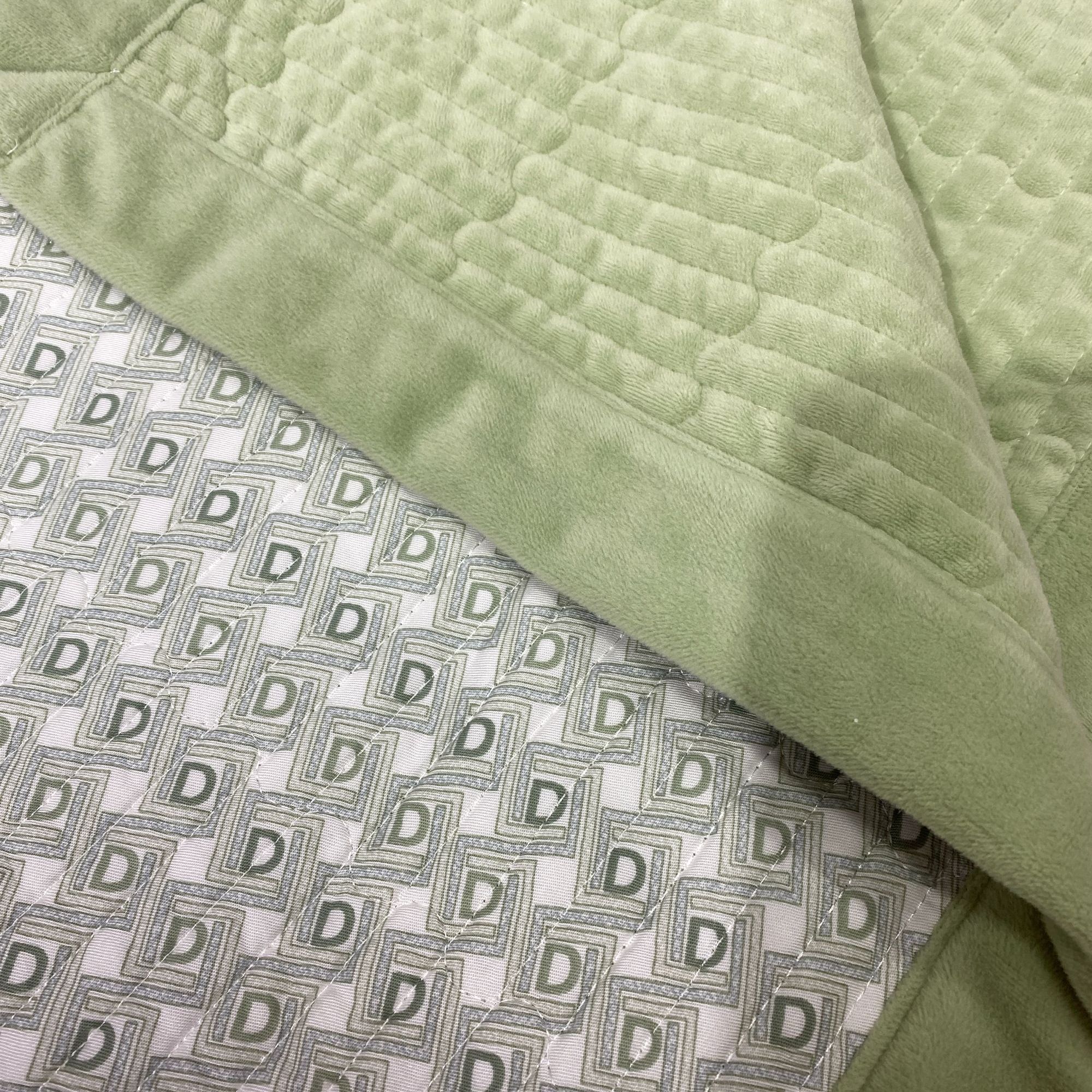 婴儿绒ts双面床盖夹棉机洗220×240