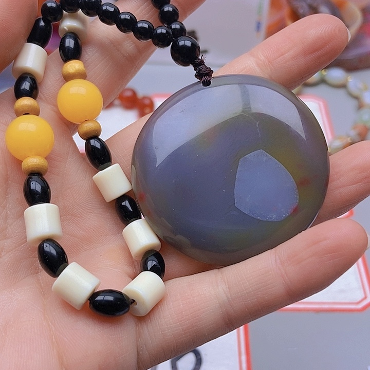 【闪购商品】玛瑙/玉髓珠宝半成品未镶嵌林*