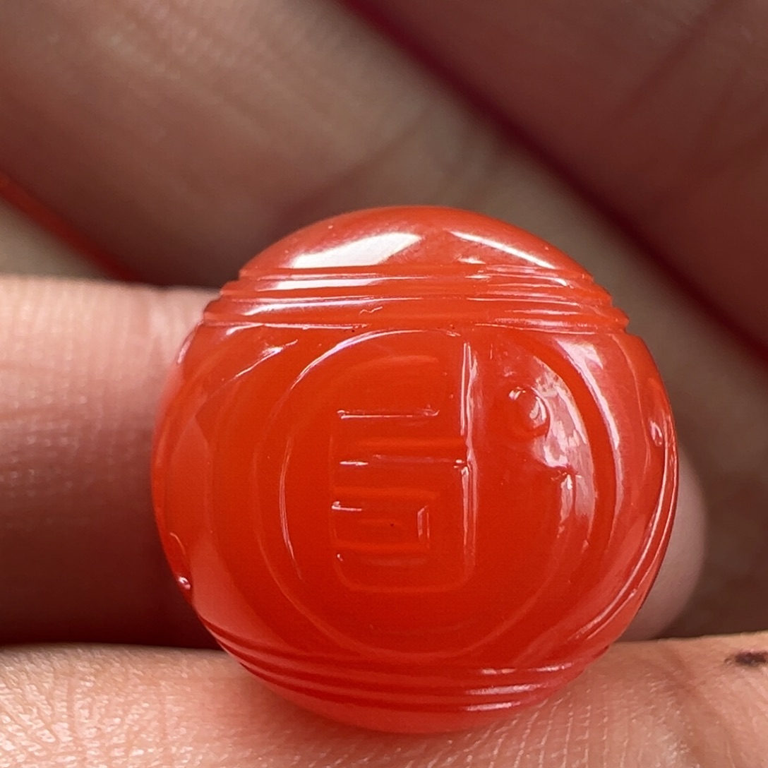 南红玛瑙博古纹15未镶嵌