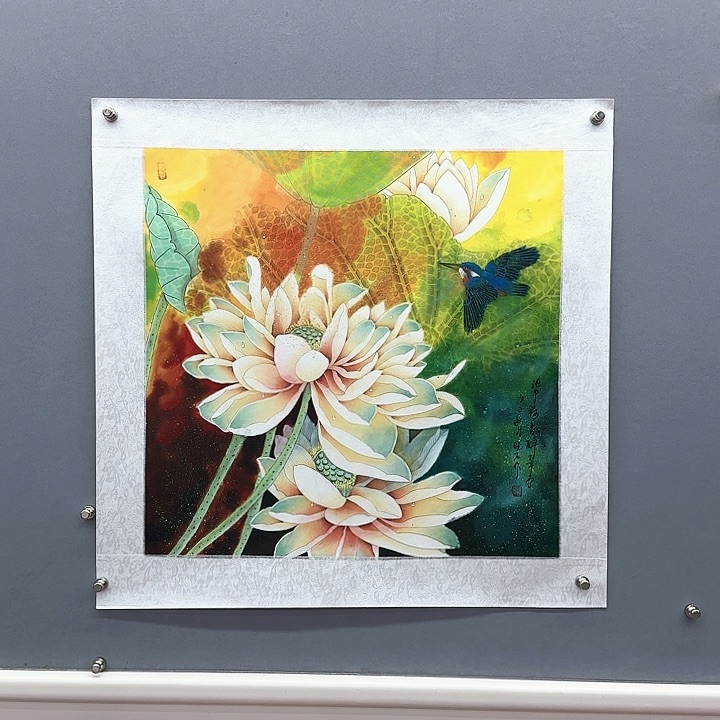 国画书法作品多次参加