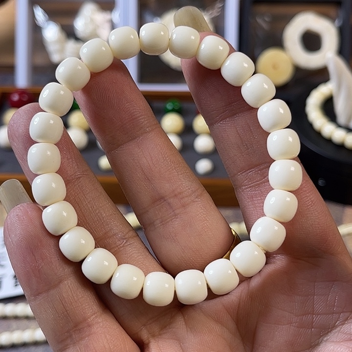 陶瓷白独手串牙串串串754