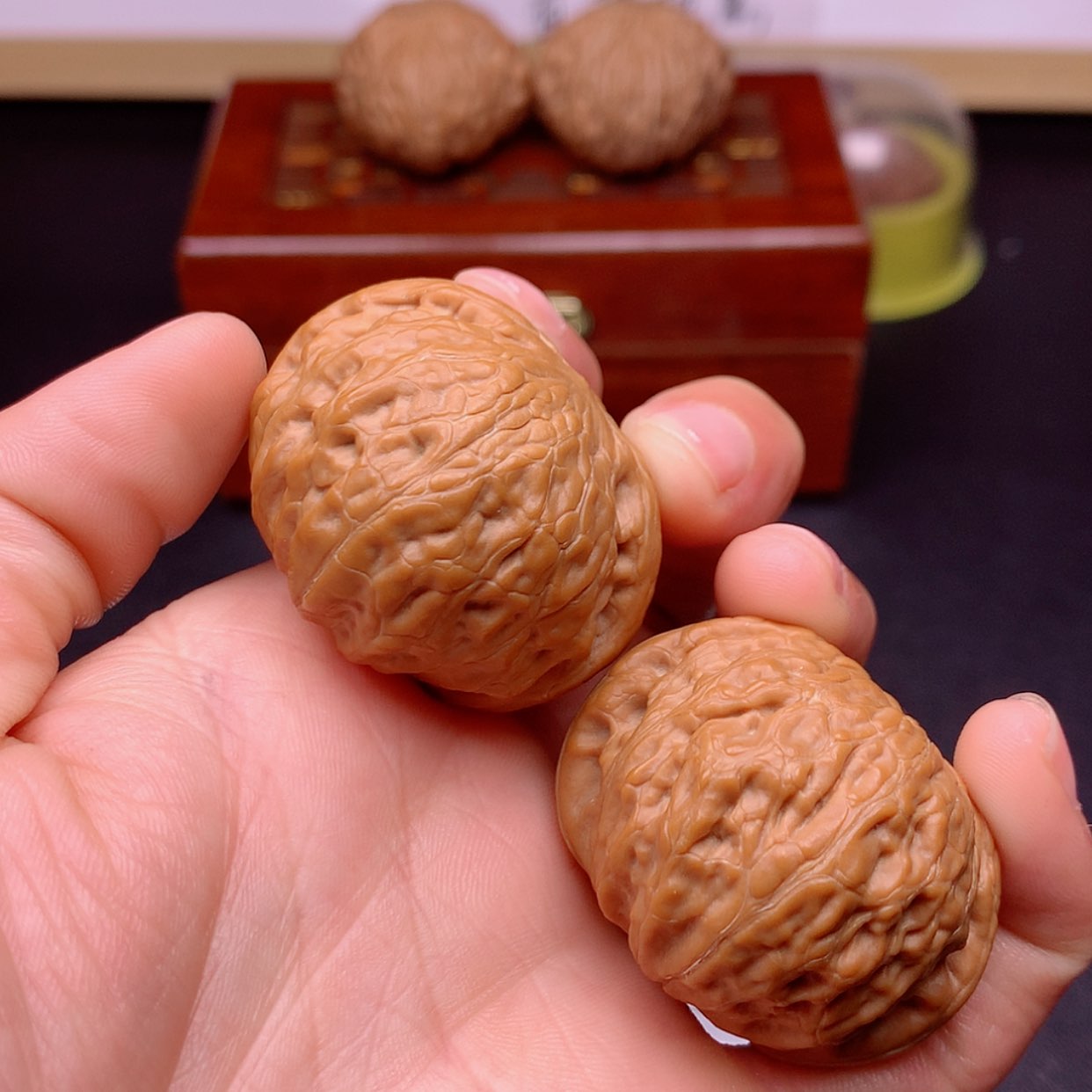 【闪购商品】文玩核桃把件超*铁锤40➕