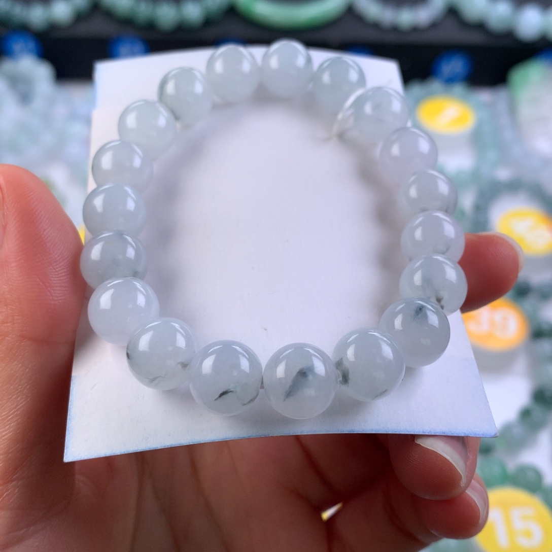 翡翠未镶嵌手链卡10.3