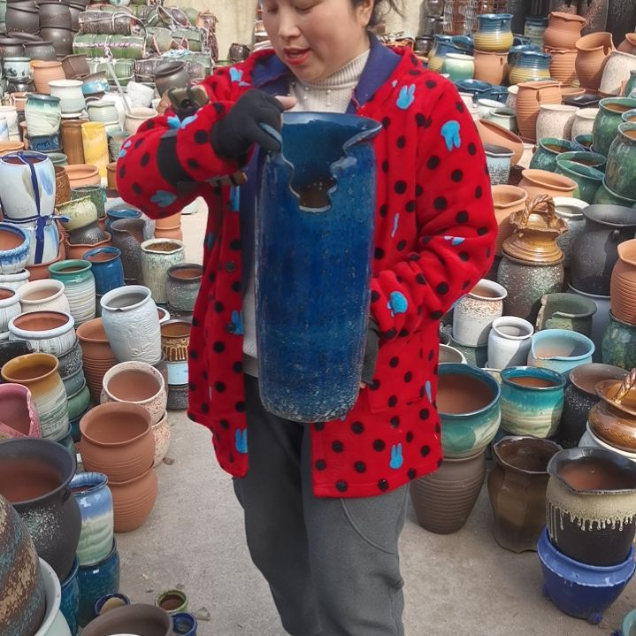 红陶口17高42瑕疵