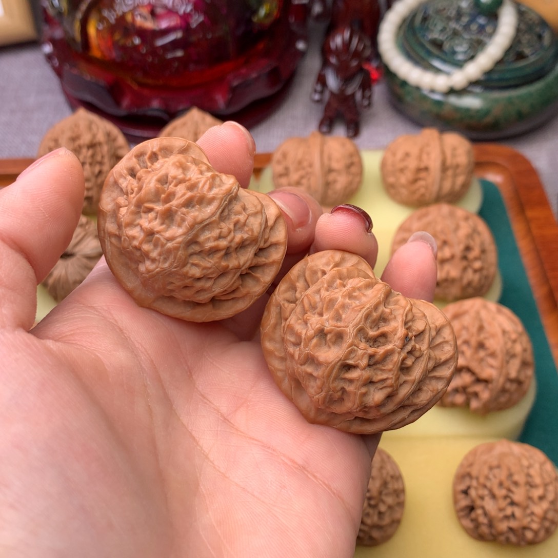 文玩核桃把件汉高灯41