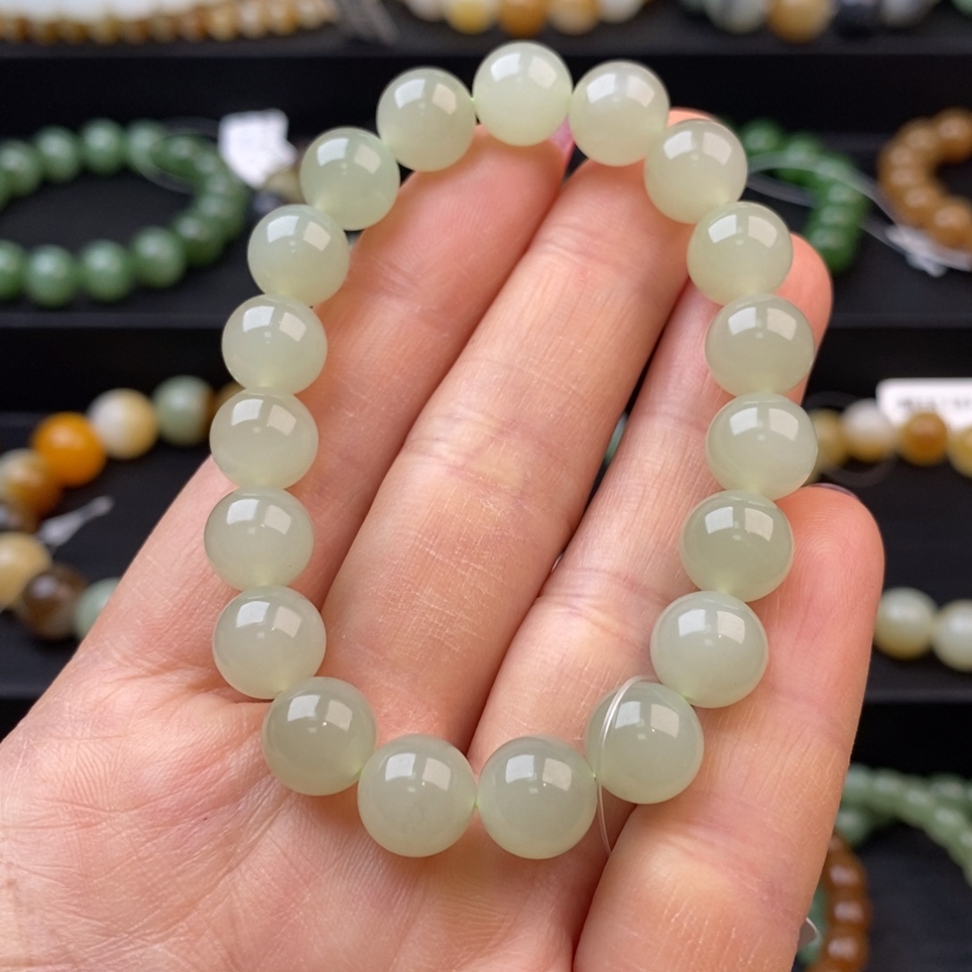 和田玉手链未镶嵌