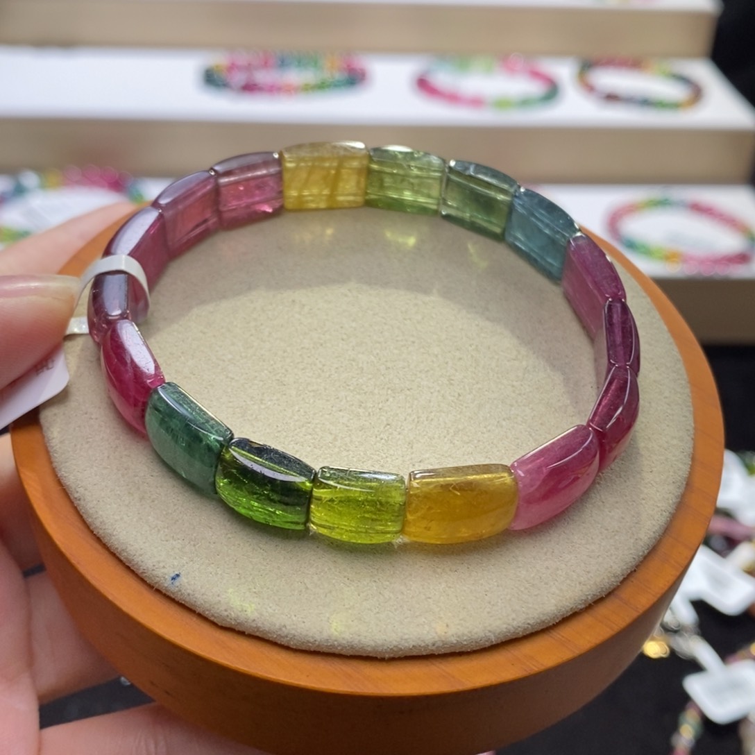 【闪购商品】碧玺手串未镶嵌自**翔两天看货期